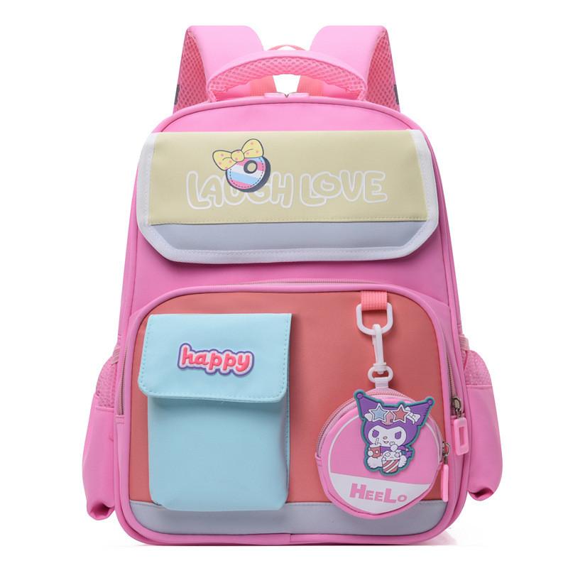 Practical And Cute School Backpack For Ages 13 With Fun Cartoon Designs And Red Combinations Green