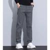 Autumn New Four-season European and American Gray Polished Business Small Straight Casual Pants Men's Very Light PANTS