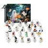 Ghost Collectible Toys 2026 Halloween Advent Calendar, 24 Day Countdown Figurine Set, Calendar Glow In Dark Toy for Kids, Party Favor Themed Puzzle