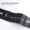 Car Door Sill Carbon Fiber Sticker Auto Protector Strip Waterproof For Lincoln Navigator Continental Nautilus Aviator MKZ MKX MK UU111