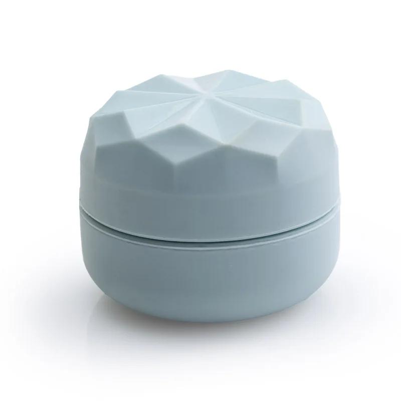 

Travel Dispenser Silicone Cream Bottle Silicone Bottle Portable Box For Outdoor Activities Skincare Storage Gym Use Silicone небо синє кольору