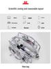 Women's 2025 Transparent PVC Backpack: Large Capacity, Waterproof Fashion Schoolbag