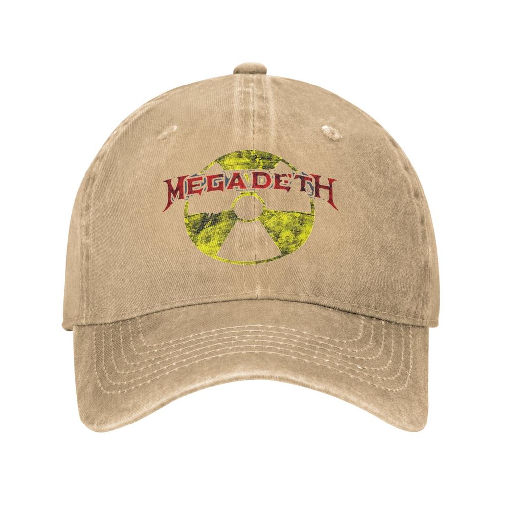 M-Megadeths Metal Band Baseball Cap Outfit for Men Women Black Metal Heavy Metal Adjustable Trucker Hat