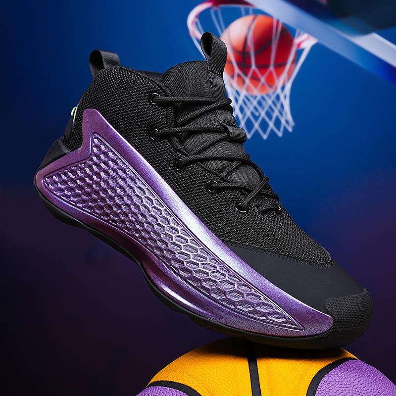 New Basketball Shoes Edwards 1st Generation Boys and Teenagers Sports Running Shoes Cement Actual Combat Shoes