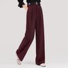 Women's High-Waist Drapey Wide-Leg Trousers