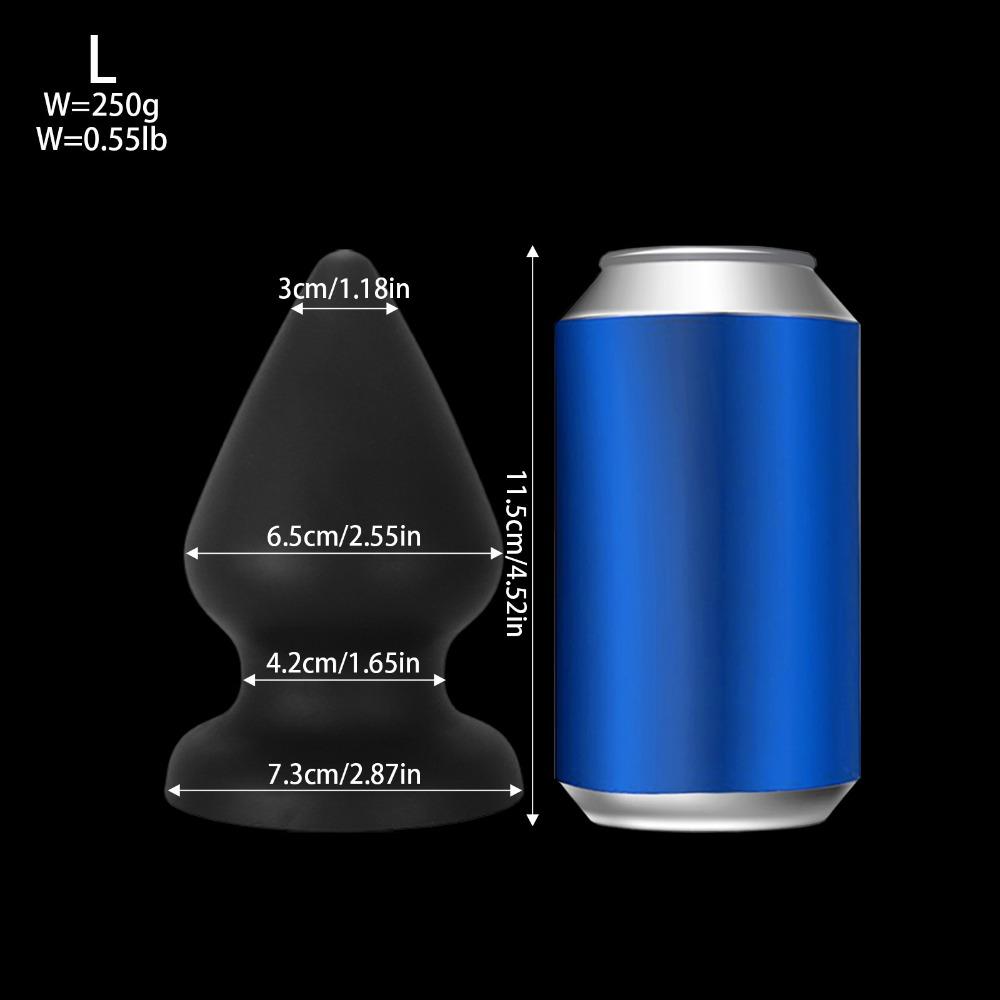 Extra Large Anal Plug Unisex - SM Fisting Dilator Anal Expander Adult Sex Toy for Men & Women