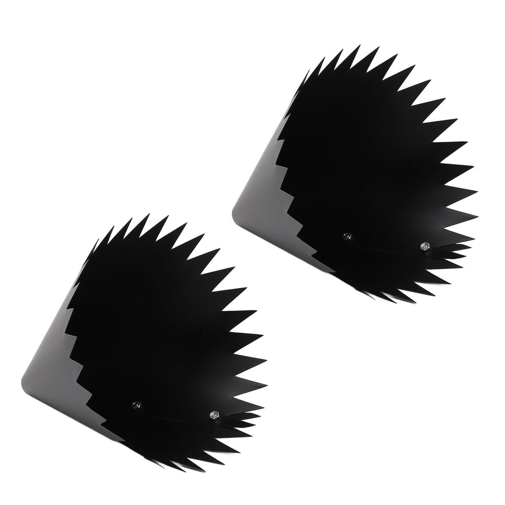 Squirrel Proof Baffle for Bird Feeder Pole Outdoor Wrap Around Squirrel Baffle PVC Squirrel Guard