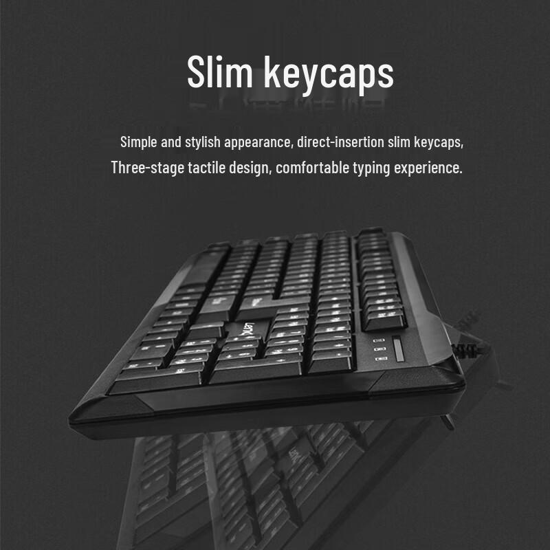 Lenovo Kabelgebundene Tastatur- und Maus-Kombination