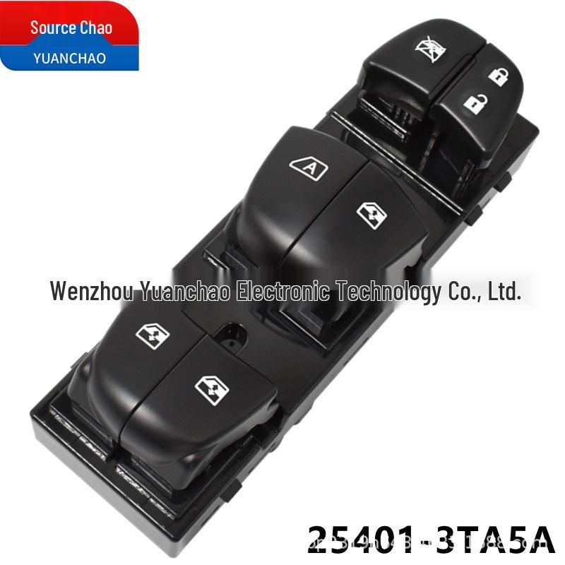 

Nissan Power Window Switch Button 25401-3TA5A for 2013-2018 Models Electric