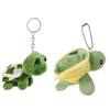 Toy Gifts PP Cotton Korean Style Key Buckle Plush Key Chain Women Key Holder Tortoise Pendant