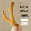 Women's Five-Toe Calf Compression Socks - Thin, Solid Color for Spring/Summer, Ideal for Running & Jump Rope.