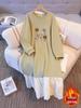 Winter New Plus Size Women's Dress: Faux Two-Piece Fleece-Lined Patchwork Design (Fits 130-350 jin)