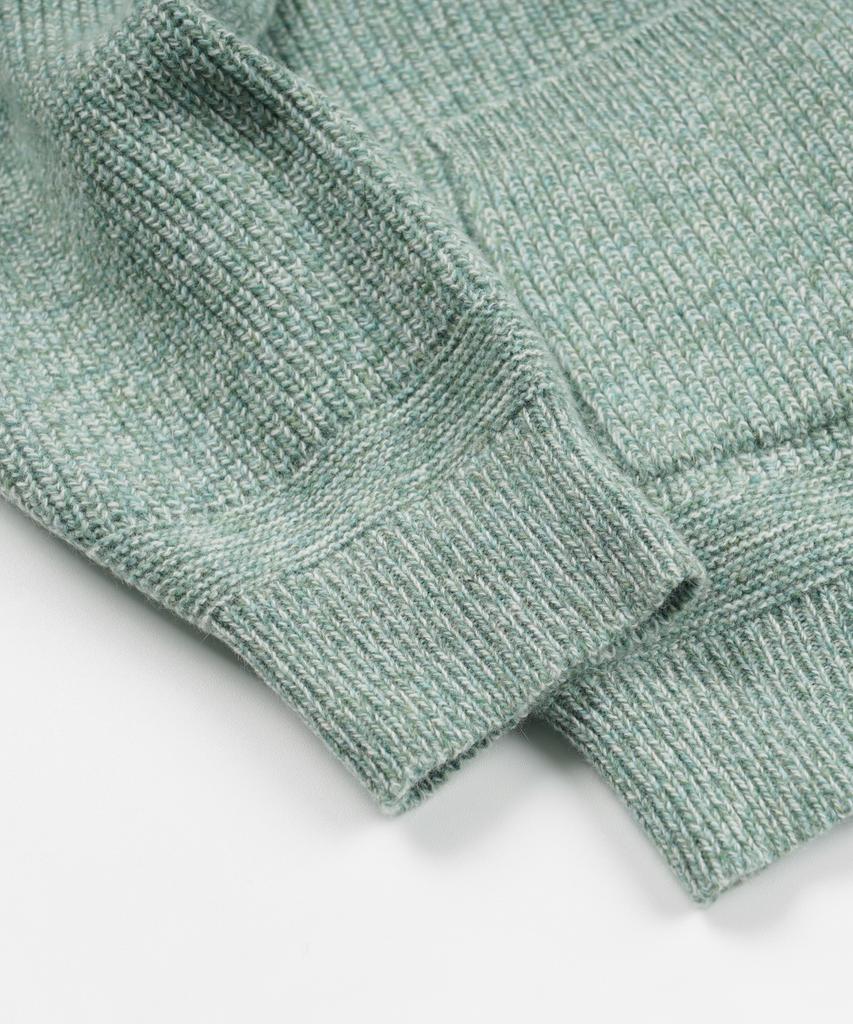Frizmworks Tweed Wool Zip Up Cardigan _ Mint