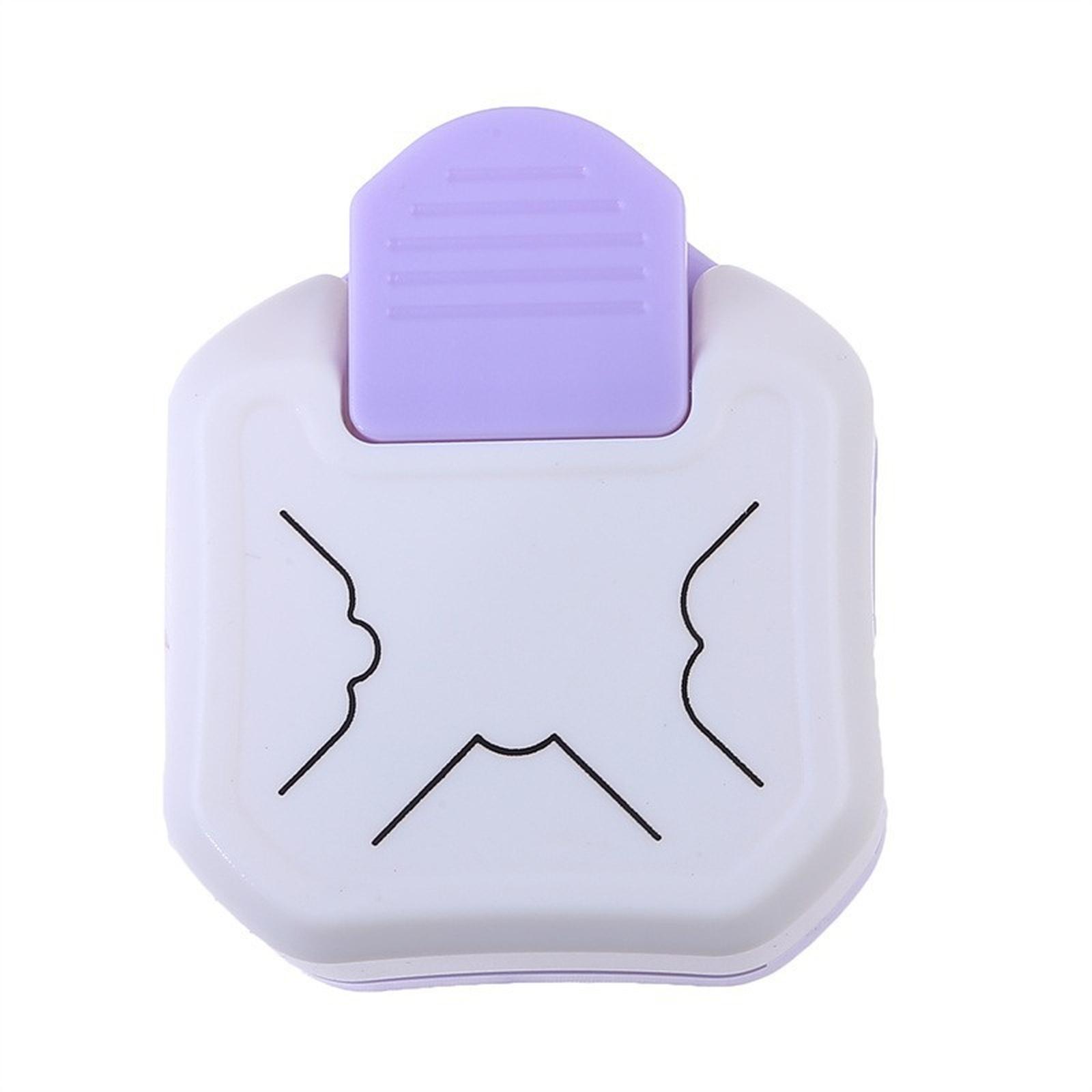 

Tag Punch Corner Rounder Cutter Paper Label Punch for Scrapbooking Card for DIY Paper Card Photo Planner Cutting Supplies one size фіолетовий