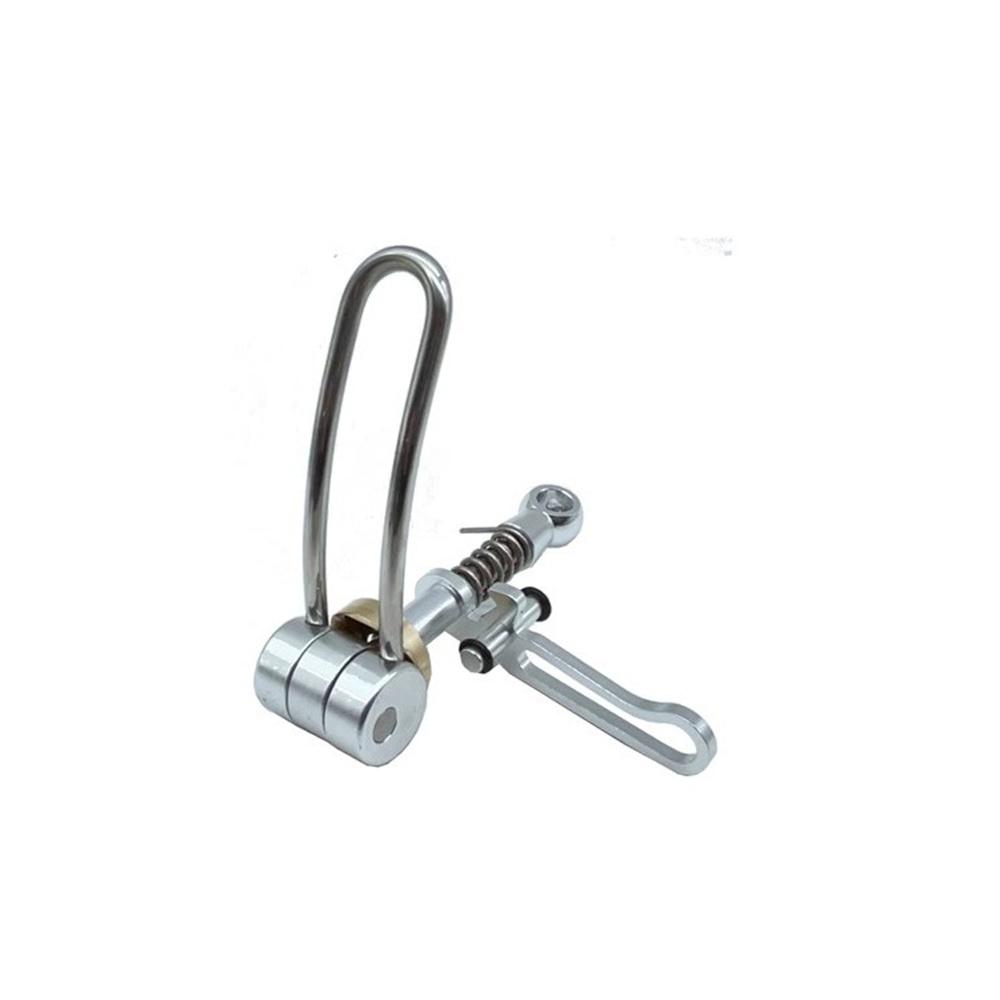 2Pcs Quick Release Folding Bike Seatpost Clamp Universal Compatible with Brompton Bicycle Seat Post Clamp for Cycling