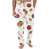 Men's Christmas-Printed Pocket & Sleep Pants | Soft Cotton Blend, Elastic Waist