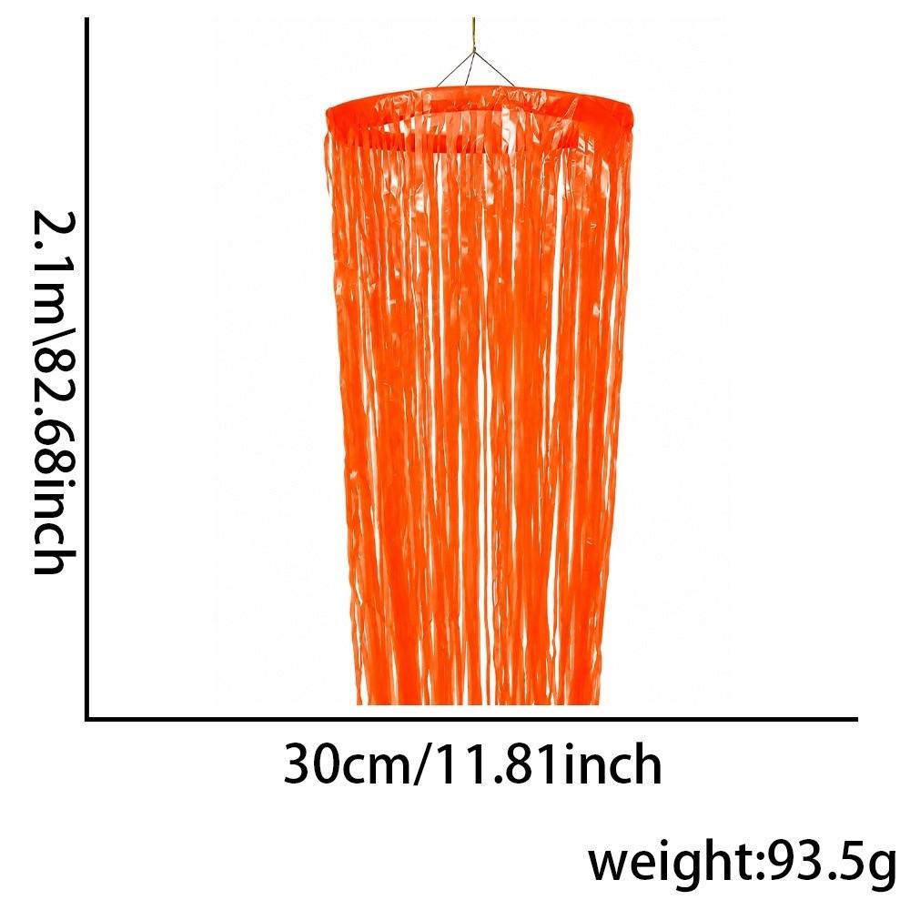 2.1m Party Ceiling Hanging Decor Tube Hanging Design Fluorescent Streamer 90s Theme Party