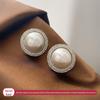 Korean Luxury Mermaid Pearl Earrings: Elegant, High-End, and Versatile Statement Ear Buckles