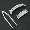 Hip Hop False Teeth Set Reusable Unfading Copper Halloween Festival Teeth Decoration Brace