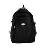 Schoolbag Spring and Summer New Middle School Student School Bag Female Korean Edition Campus Style Rhombus Fashion High School Student Large Capacity