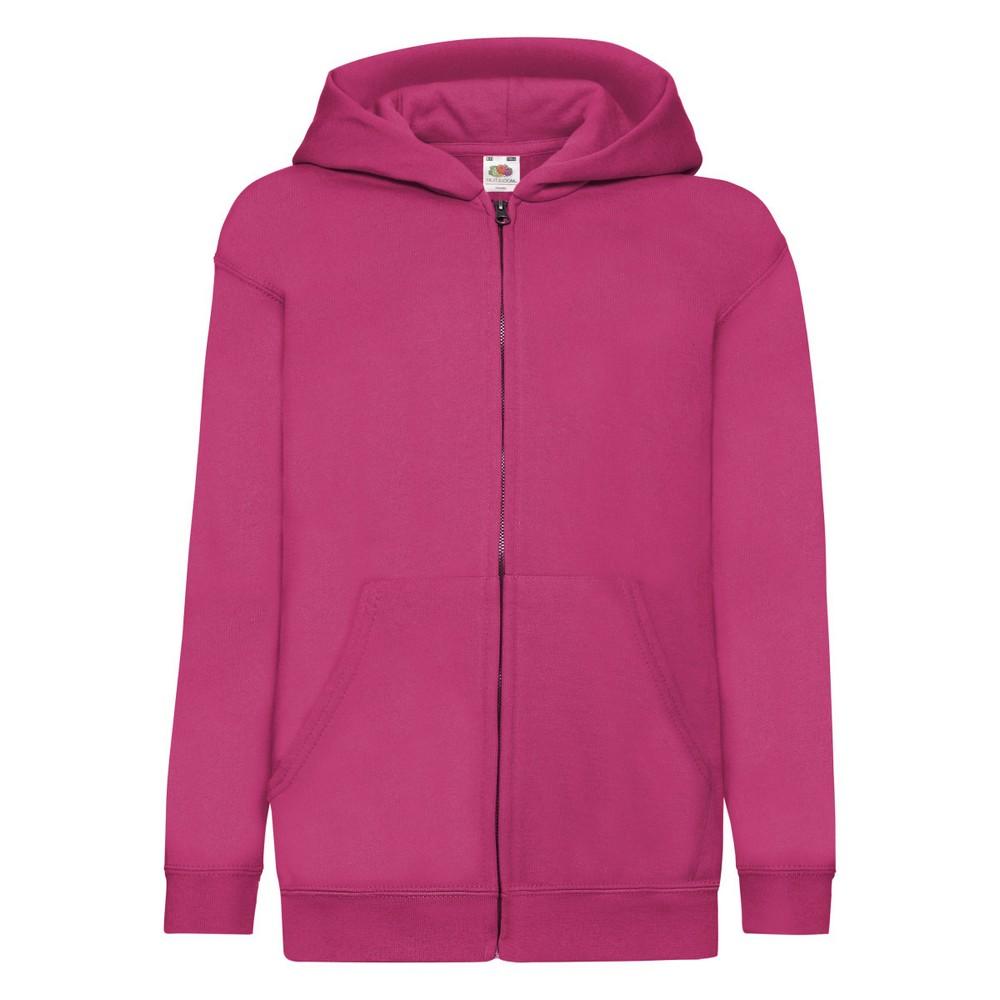 Fruit of the Loom Childrens/Kids Classic Hooded Jacket