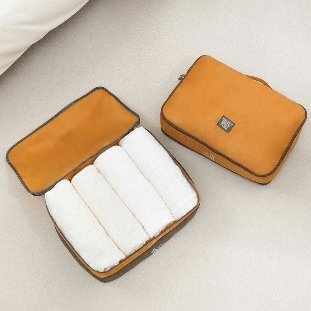 Dustproof Double-Layer Clothing Bag Large Capacity Down Jacket Storage Bag Travel