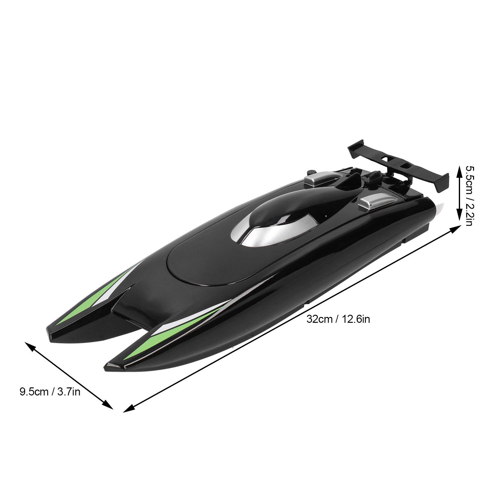 

Радиоуправляемая лодка 2.4G 30KMCelsiusH Высокоскоростная гоночная лодка с двойным двигателем и дистанционным управлением для детей