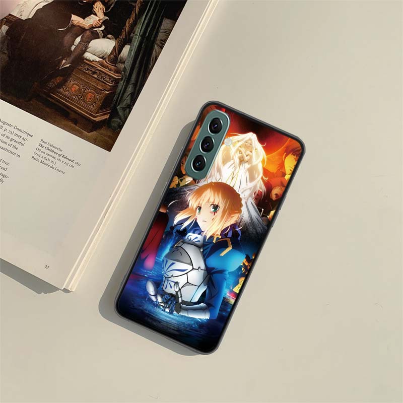 Bilibili F-Fate Stay Night Phone Case For Samsung A04S A05S A15 A25 A35 A55 A14 A24 A34 A54 A71 A51 A41 A31 A21S A11 Galaxy Note