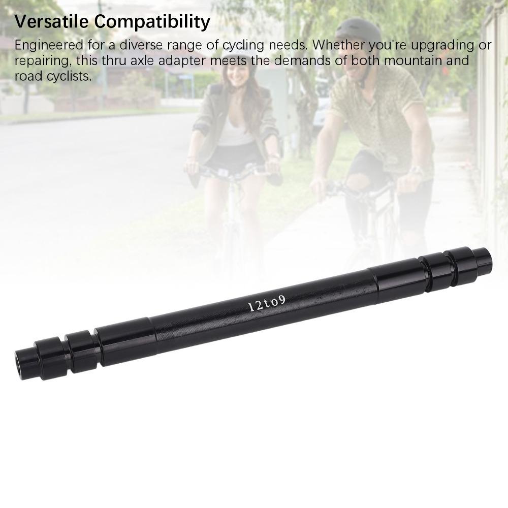 142mm/148mm Thru Axle Adapter Conversion 12mm To 9mm Thru Axle Skewer Adapter  Bike Repair 142mm