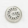 6Pcs Luxurious Design Inlaid With Rhinestones Metal  Button For Clothing Coat Skirt Clothing Accessory High Qulity Glod Black