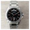 Casio STANDARD Series Simple Fashion Business Casual Classic Pointer Date Week Display Waterproof Stainless Steel Strap Quartz Movement MTP-1370D-1A2