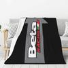 Custom Betas Motorcycles Racing Logo Blankets Warm Flannel Throw Blanket for Bedding Couch Quilt