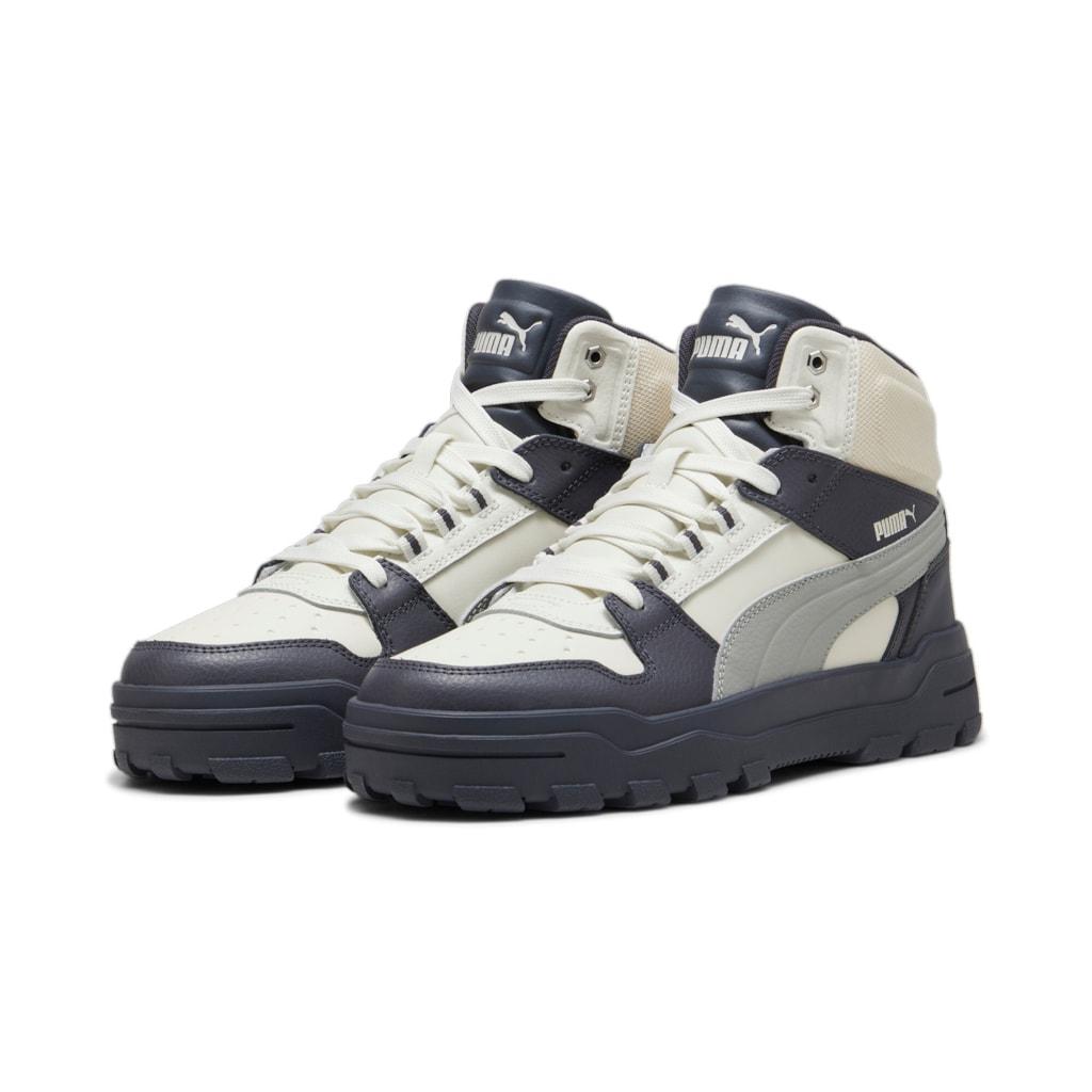 Herren-Sneakers Puma Rebound Abrupt Knöchelhohe Sportschuhe Grau (397468-07)