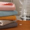 Corn kernel dishwashing cloth, thickened water absorbing and oil removing ultra-fine fiber kitchen towel, cleaning cloth 5pc