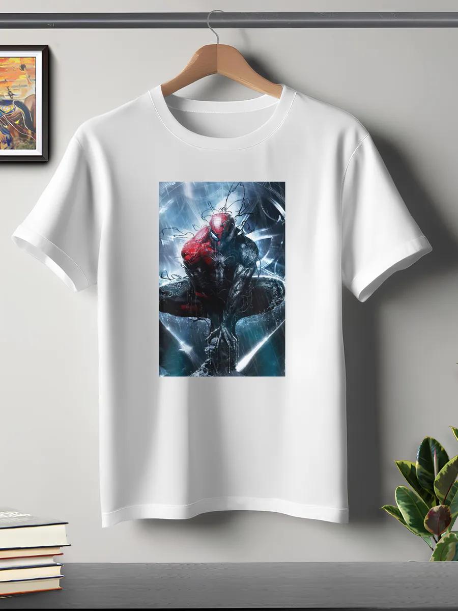 Death metal printed T-shirt 4XL