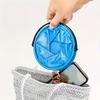 Multifunctional Folding Bucket Durable Portable Fishing Bucket Ideal for Beach, Travel and Outdoors Random Colors
