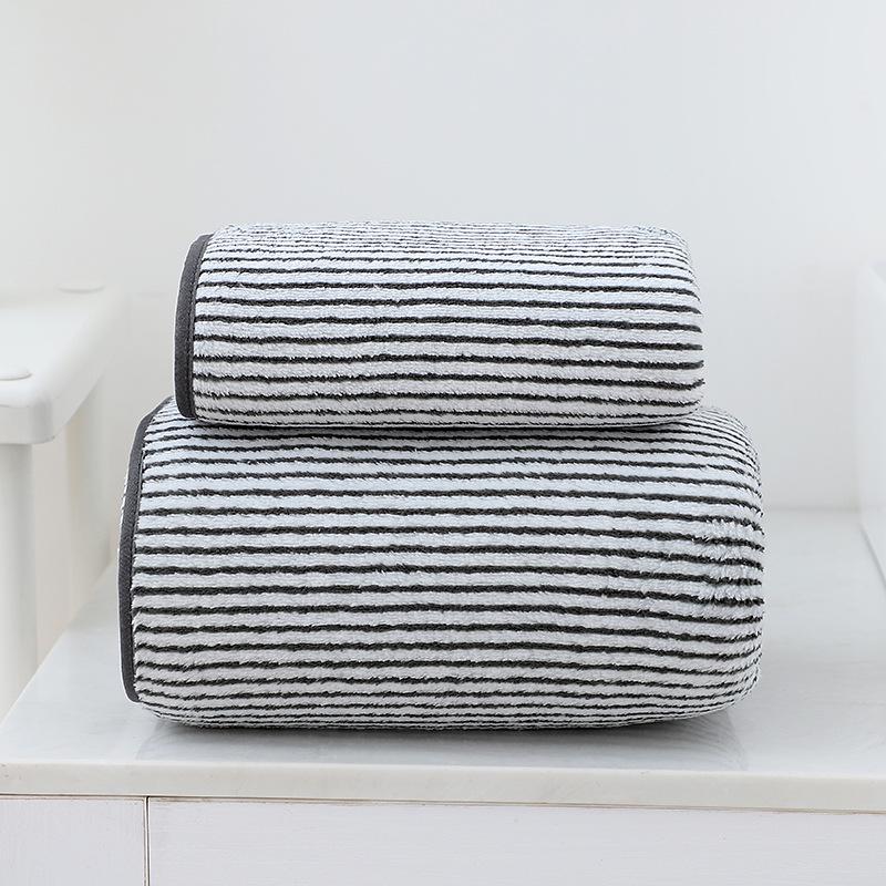 

Coral Fleece Quick-Dry Bath Towel - Soft, Thick, Absorbent, Available in 7 Sizes 35x75 cm Towel