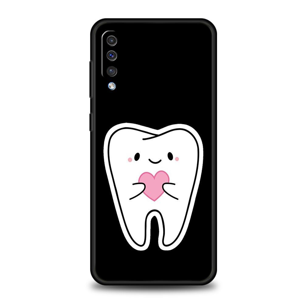 Dentist Dental Dent Tooth Cute Case For Samsung A54 A52 A24 A14 A50 A70 A10 A40 A20S A20E A06 A12 A22 A34 A42 5G A04s A16 Cover