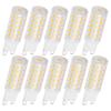 10pcs 4W G9 LED Bulb 54LED Halogen Replacement Bulb Replace Bi-Pin Base Bulb  Wall Sconce
