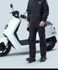 Pánský nepromokavý reflexní motocyklový pláštěnkový set a kalhoty
