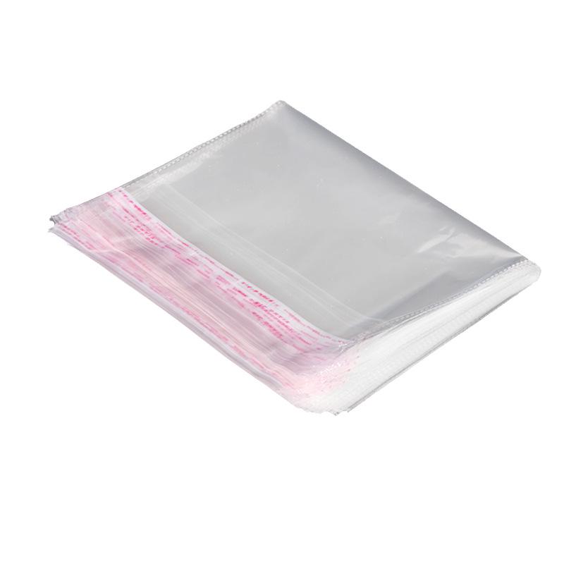 Self-Adhesive Plastic Jewelry Packaging Bag, 9x16cm