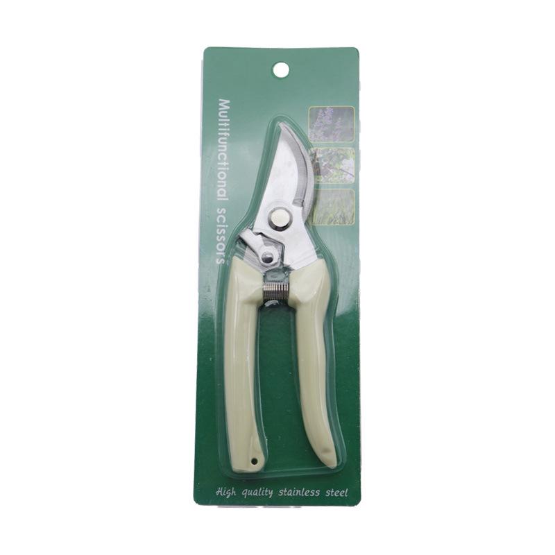 Multi-Functional Stainless Steel Pruning Shears: Orchard & Garden Tool for Tree Branches and Fruits.