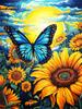 Diy Diamond Painting Mosaic Butterfly Sunflower Full Square/Round Embroidery Cross Stitch Set Animal Floral Home Decor