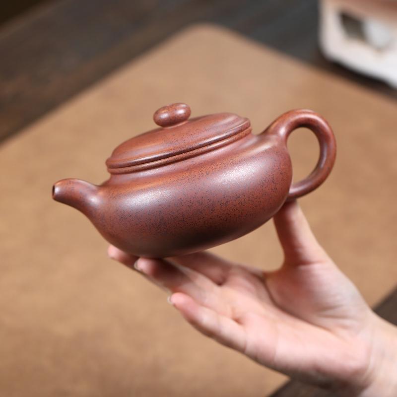 

300ml Creative Yixing Purple Clay Teapots Handmade Antique Pot Raw Ore Wood-fired Porcelain Mud Kettle Zisha Teaset Tea Services