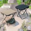 Compact Outdoor Folding Chair: Portable Mini Stool for Camping, Fishing, and Travel.