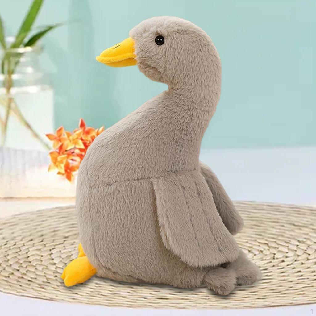 Plush Stuffed Toy Bedroom Kids Animal Duck Doll Throw Decorative Sleeping Comfortable
