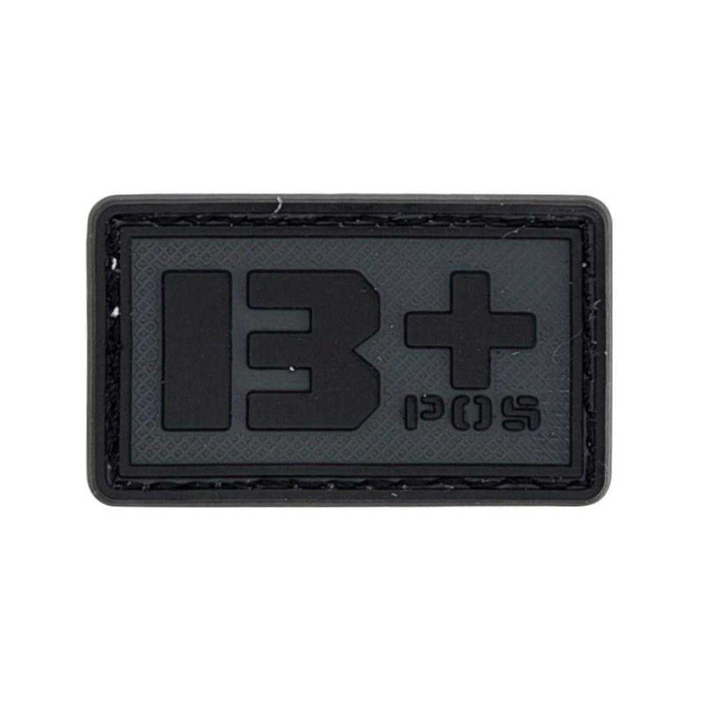 PVC Glue Stamp Blood Type Magic Sticker Embroidered Patch Emergency Armband  Helmet Decoration