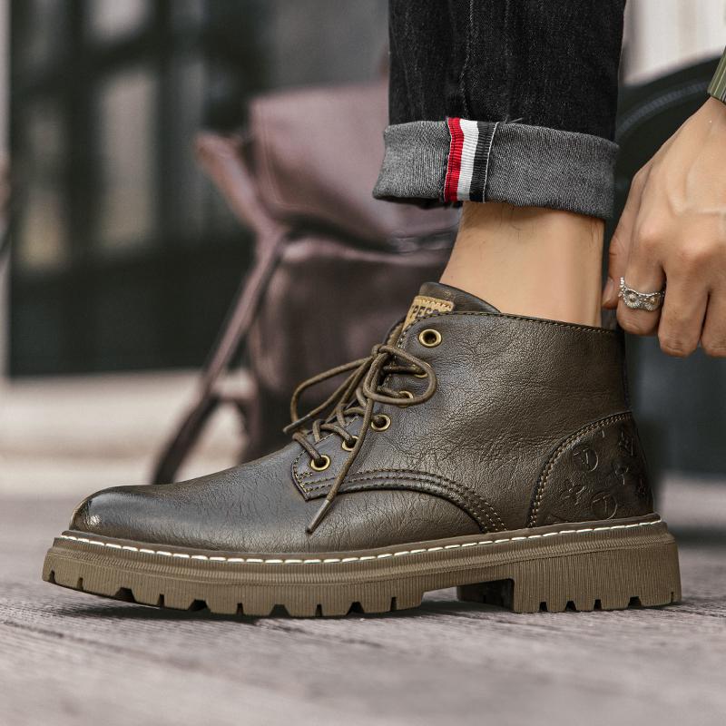 

Модная кожаная обувь Повседневная деловая обувь для мужчин Платье Tenis De Hombre Мокасины Мокасины Tenis Caballero Дизайнерская 38 хаки