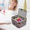 Storage Box Organizer Boxes Bathroom Accessories Jewelry Makeup Stationery  for Headband, Bows, Cotton Swab Organization
