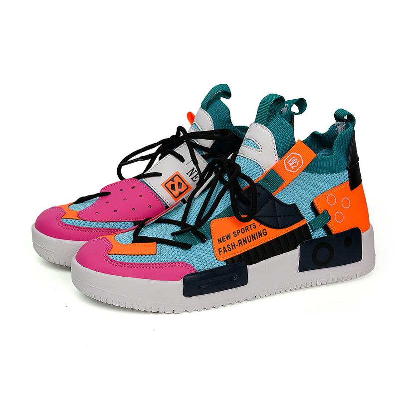 

2024 Мужская спортивная обувь, повседневная обувь класса люкс, дышащая обувь для соревнований, модные мужские сетчатые кроссовки для бега, размер 39-45 45